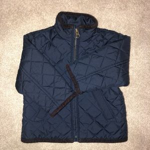 Ralph Lauren Toddler Quilt Jacket in Navy